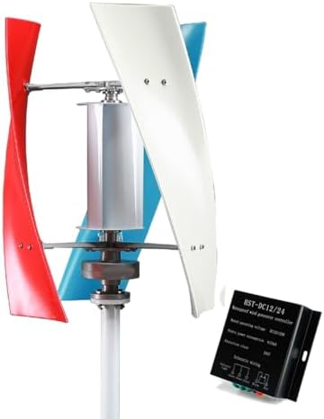 3000W-6000W Portable Vertical Wind Turbines - Easy Installation, 12V/24V/48V, Safe Operation in Extreme Temperatures -40℃ to 80℃, Ideal for Off-Grid Energy Solutions