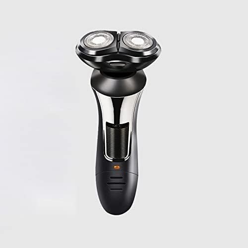 Electric Shavers for Bald Men, 3 in 1 Men Electric Shavers Triple Razor Multifunction Waterproof Nose Hair Trimmer Shaved Hair Head USB Rechargeable