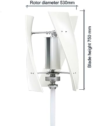 1000W Wind Turbine Generator Kit - 3-Blade Portable Wind Power System for 12V/24V/48V, Includes Charge Controller, Ideal for Outdoor Garden Lighting & Renewable Energy Solutions