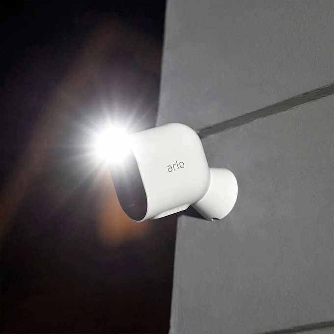 Arlo Pro 4 Spotlight 4 Camera Security Bundle