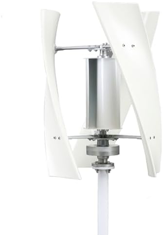 10000W Wind Turbine Generator Kit - 12V/24V/48V Portable 3-Blade Wind Power System with Charge Controller for Outdoor Garden Lighting & Eco-Friendly Renewable Energy Solutions (24V)