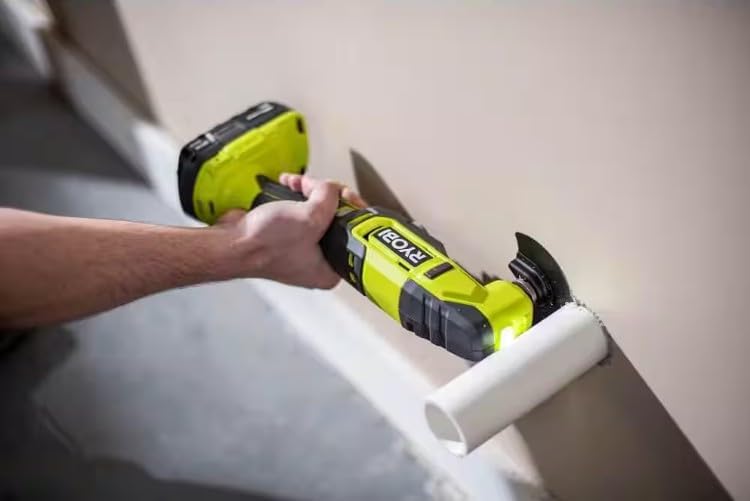 RYOBI 18V ONE+ Cordless Battery 18-Gauge Brad Nailer and Multi-Tool Combo Kit (Tools Only)