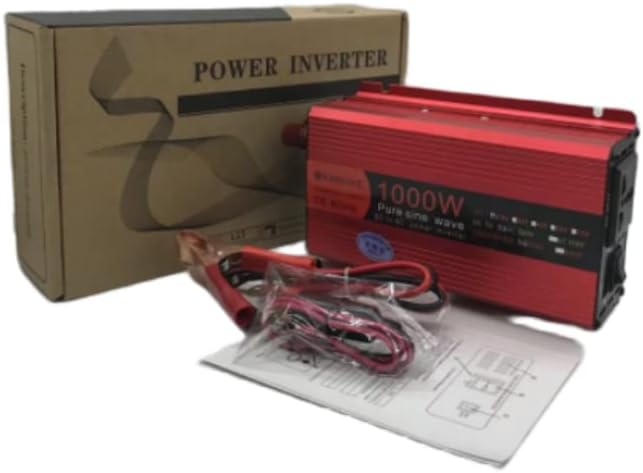 Pure Sine Wave Inverter DC 12v/24v 1000W 1600W 2000W 3000W Portable Power Bank Converter Solar with High Efficiency(2200W,12V)