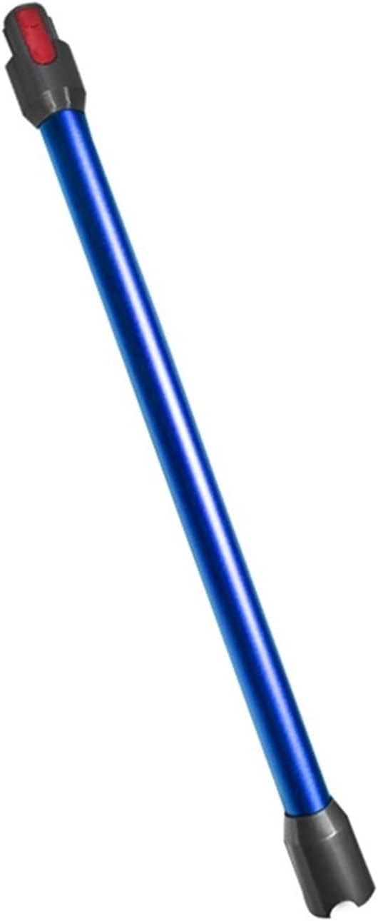 Extension Rod Metal Quick Release Straight Pipe Bar Handheld Wand Tube Vacuum-Blue，Compatible For Dyson V7/V8/V10/V11(Orange)