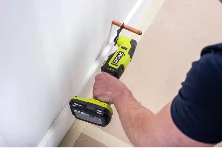 RYOBI 18V ONE+ Cordless Battery 18-Gauge Brad Nailer and Multi-Tool Combo Kit (Tools Only)