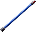 Extension Rod Metal Quick Release Straight Pipe Bar Handheld Wand Tube Vacuum-Blue，Compatible For Dyson V7/V8/V10/V11(Blue)