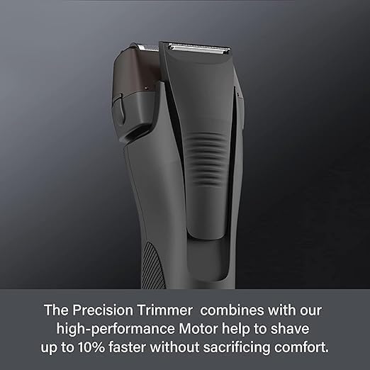 Men's Electric Foil Shaver Electric Razor for Men ， Men's Electric Shavers with Pop-up Precision & Sideburn Trimmer, Rechargeable, Wet & Dry Cordless Shaver
