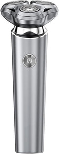 Head Shaver for Men, Electrical Rotary Shaver Type-C Rechargeable Full Body IPX7 Waterproof Wet Dry Dual Use Magnetic Cutter Blade for Man