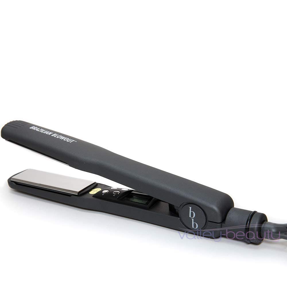 Brazilian Blowout 1 1/4' 450° Titanium Flat Iron for Frizzy Hair