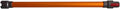 Extension Rod Metal Quick Release Straight Pipe Bar Handheld Wand Tube Vacuum-Blue，Compatible For Dyson V7/V8/V10/V11(Orange)