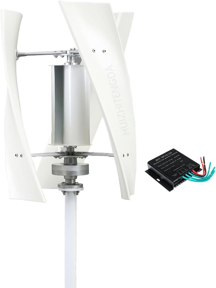 3000W Portable Wind Power Turbine Generator Kit, 12V 24V 48V Three-Phase AC Permanent Magnet Generators W/Controller 3 Blade for Home,Street Lighting(220V),48v