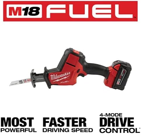 Milwaukee M18 FUEL 18-Volt Lithium-Ion Brushless Cordless HACKZALL Reciprocating Saw and Impact Driver Combo Kit (2-Tool)