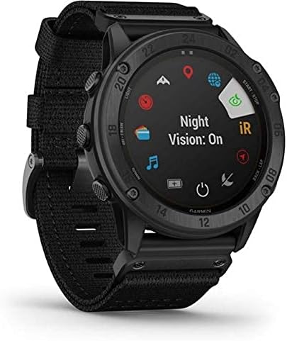 Garmin Tactix Delta Solar Tactical Watch, Black, 010-02357-10 (Renewed)