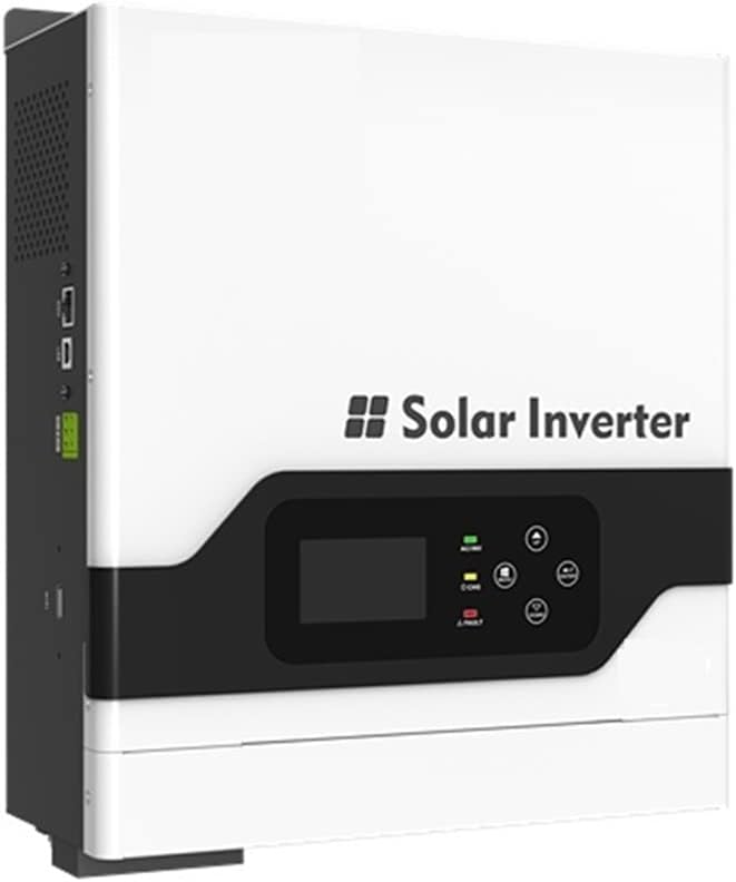 Power Inverter PV1800 3KW 3000W Hybrid Off Grid Solar Inverter 24V 80A Charger with High Frequency (Color : 3KW with A, Size : 24V_220-240V)
