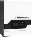 Power Inverter PV1800 3KW 3000W Hybrid Off Grid Solar Inverter 24V 80A Charger with High Frequency (Color : 3KW with A, Size : 24V_220-240V)