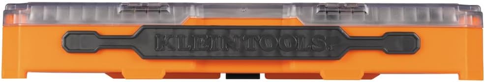 Klein Tools 65500KNECT KNECT Impact Socket Set, SAE and Metric Pass Through Socket Set, 90-Tooth Ratchet, MODbox Case, SAE, Metric, Screwdriver Handle, Bits, 39-Piece