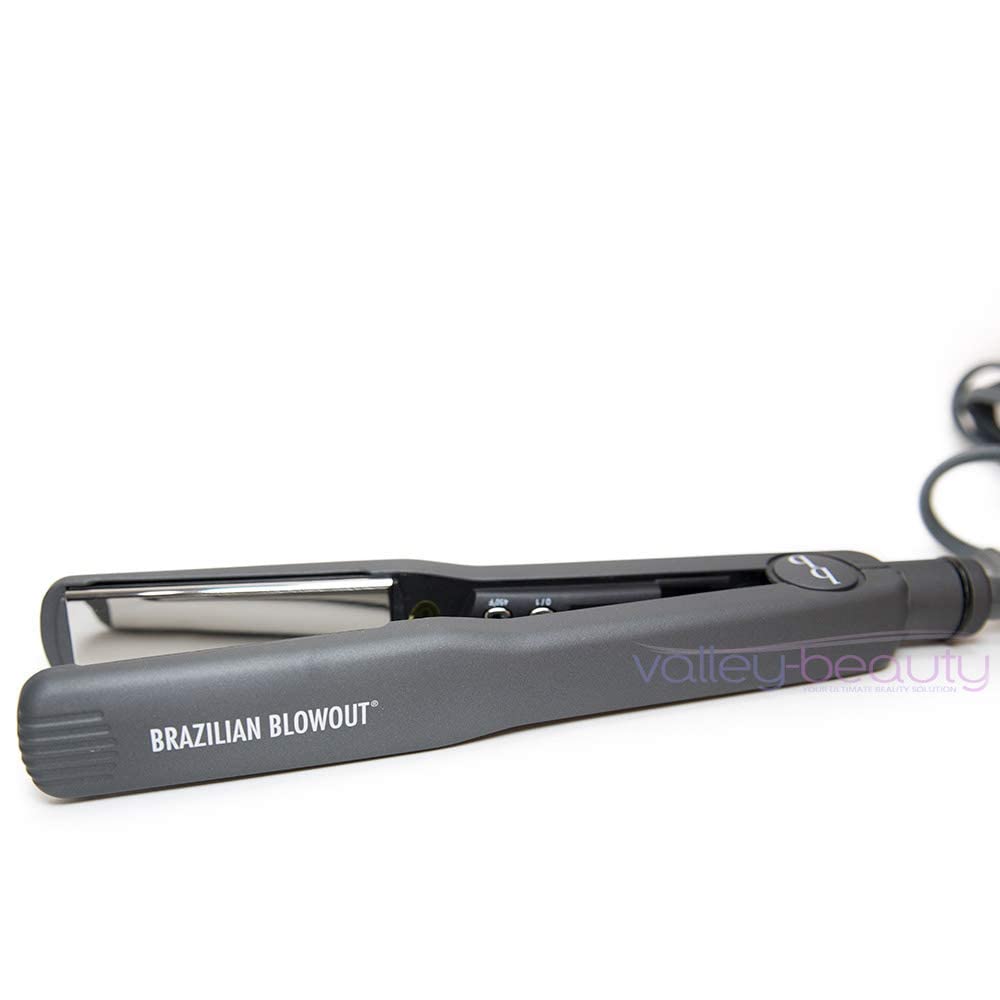 Brazilian Blowout 1 1/4' 450° Titanium Flat Iron for Frizzy Hair