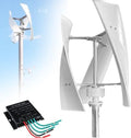 3000W Vertical Wind Turbine Generator for Home, Silent Portable 12V/24V/48V Eco-Friendly Renewable Energy with MPPT Controller, Ideal for Sustainable Power Solutions