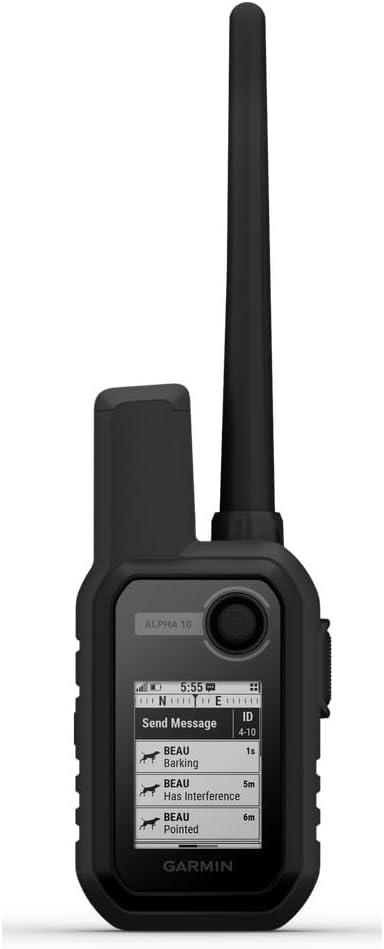 Garmin Alpha 10 Handheld, Compact Tracking and Training Handheld, Use On Its Own or with Smartphone/Garmin Dog Tracking Devices