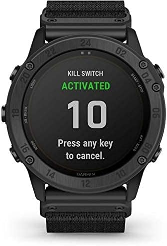 Garmin Tactix Delta Solar Tactical Watch, Black, 010-02357-10 (Renewed)