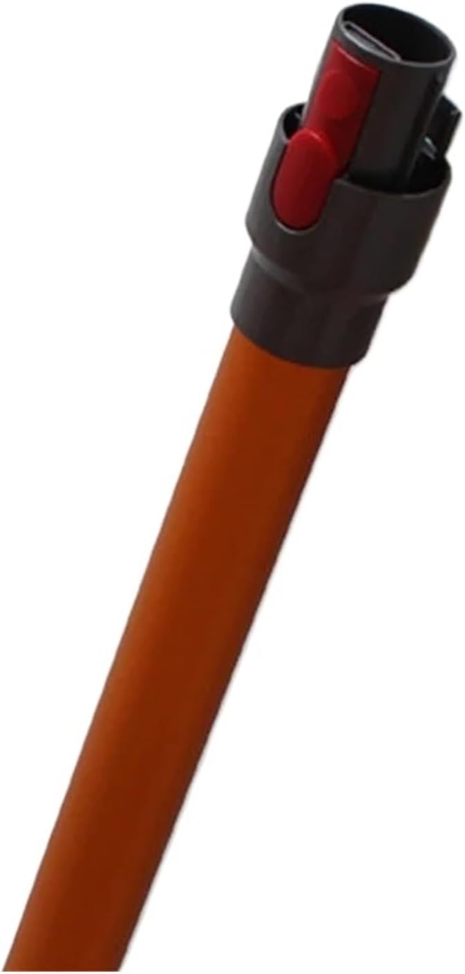 Extension Rod Metal Quick Release Straight Pipe Bar Handheld Wand Tube Vacuum-Blue，Compatible For Dyson V7/V8/V10/V11(Orange)