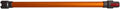 Extension Rod Metal Quick Release Straight Pipe Bar Handheld Wand Tube Vacuum-Blue，Compatible For Dyson V7/V8/V10/V11(Orange)