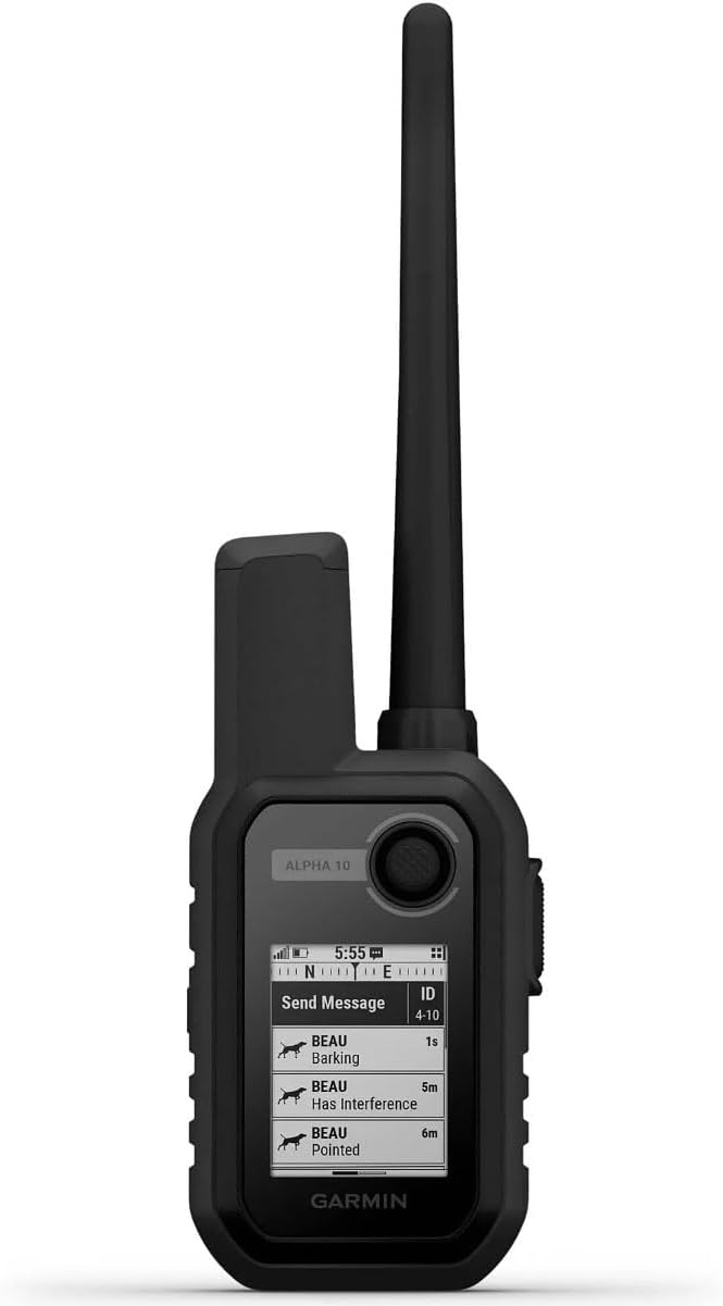Garmin Alpha 10 Handheld, Compact Tracking and Training Handheld, Use On Its Own or with Smartphone/Garmin Dog Tracking Devices
