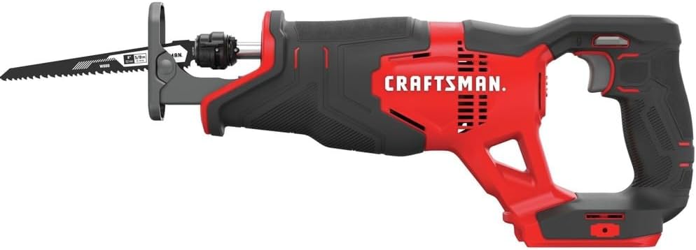 CRAFTSMAN CMCK601D2R V20 Lithium-Ion Cordless 6-Tool Combo Kit with 2 Batteries (2 Ah) (Renewed)