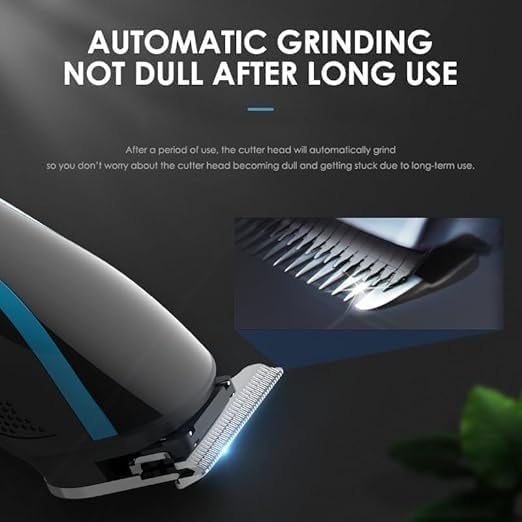Hair Clippers for Men, 6 in 1 Electric Hair Trimmer Full Body Hair Clipper Set USB Charging Nose Beard Trimmer Hair Cutter Machine