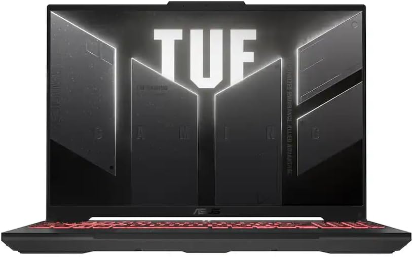 ASUS 2025 TUF Gaming A16 Laptop, 16' 1920 x 1200 IPS 144Hz, NVIDIA GeForce RTX 4050 6GB GDDR6, AMD Ryzen 7 7445HS, 64GB DDR5-4TB SSD, Wi-Fi 6 - Bluetooth 5.3-720p HD Camera - W11P - Mecha Gray