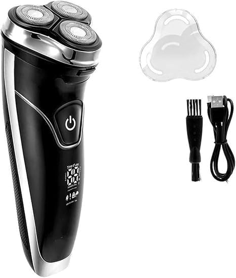 Electric Razor for Men, Electric Shaver Waterproof Fast Charging Men's Shaver Rechargeable Electric Razor Beard Trimmer Shaving Machine