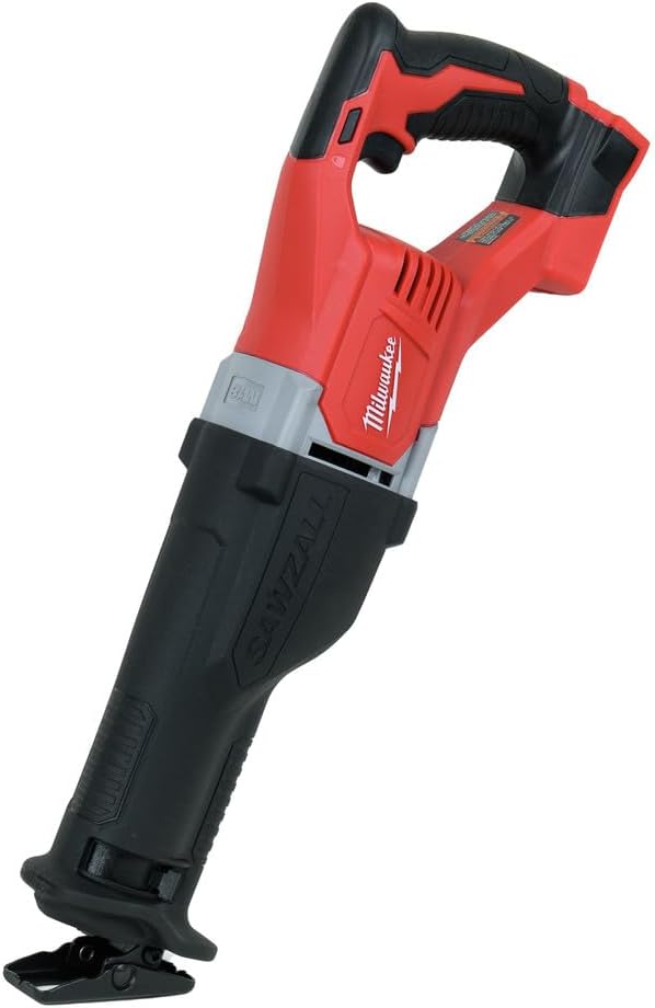Milwaukee 2694-24 M18 18-Volt 4-Tool Cordless Combo Kit With Drill Flashlight Reciprocating and Circular Saws 18V