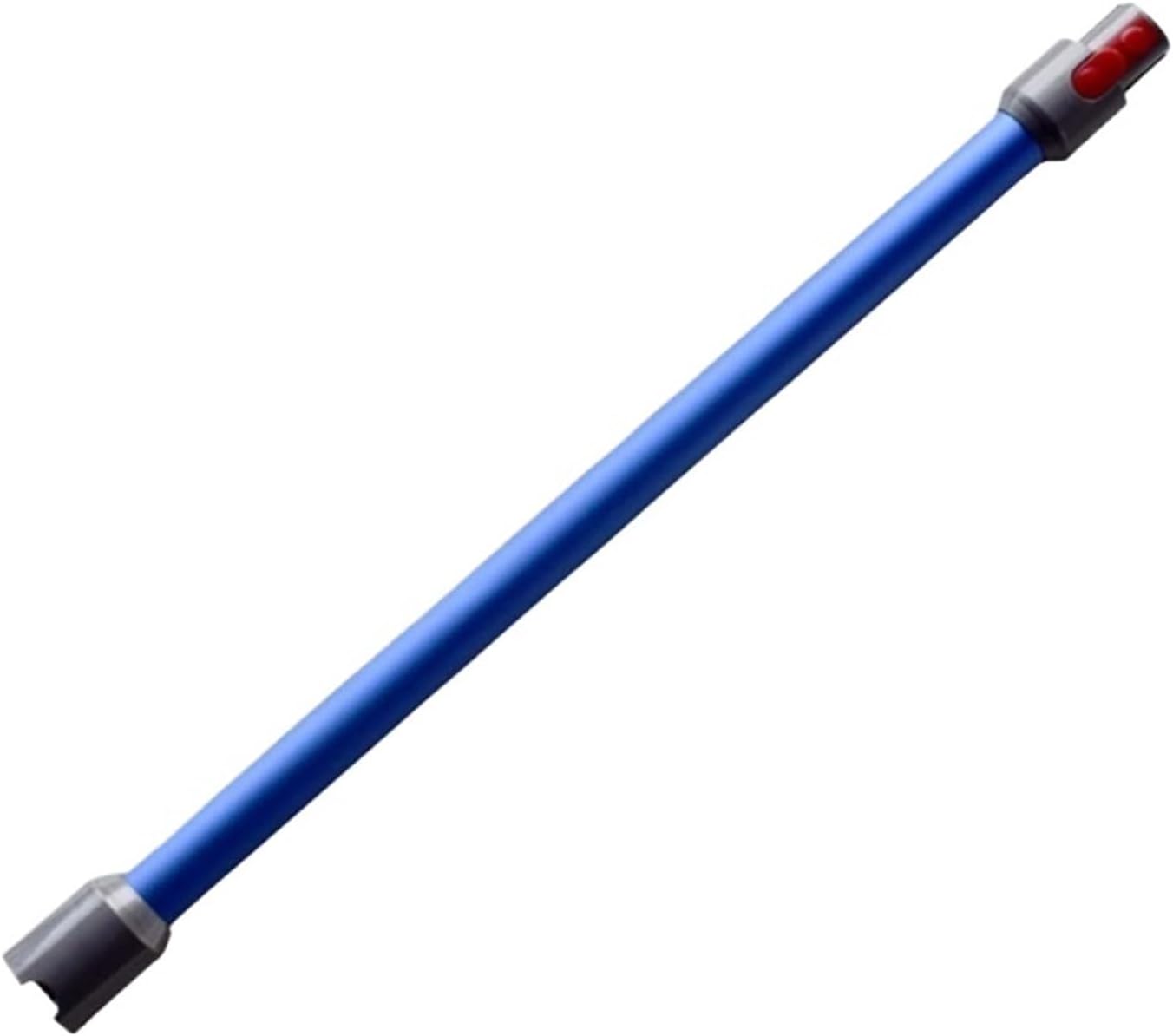 Extension Rod Metal Quick Release Straight Pipe Bar Handheld Wand Tube Vacuum-Blue，Compatible For Dyson V7/V8/V10/V11(Blue)