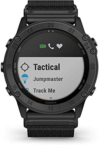 Garmin Tactix Delta Solar Tactical Watch, Black, 010-02357-10 (Renewed)