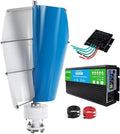 Wind Turbine Generator,3000W 12V 24V 48V 220V 2 Blades W/Controller and Power Inverter Converter Low-Noise Windmill Generator Suitable for Mountainous Roads