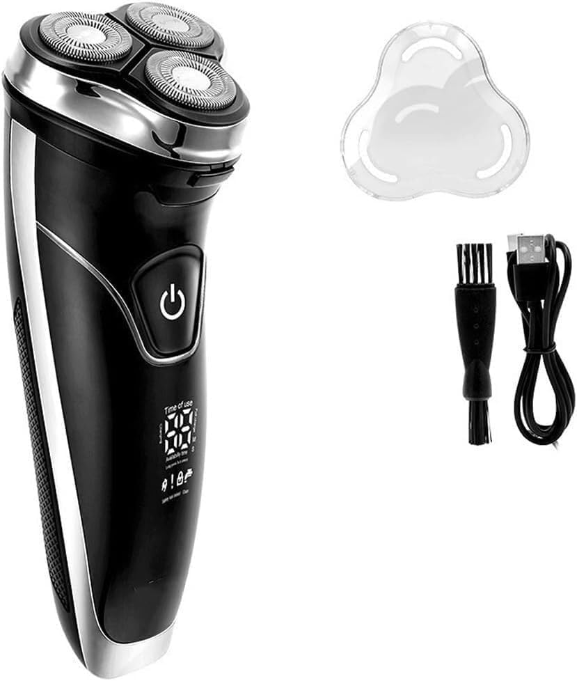 Electric Razor for Men, Electric Shaver Waterproof Fast Charging Men's Shaver Rechargeable Electric Razor Beard Trimmer Shaving Machine