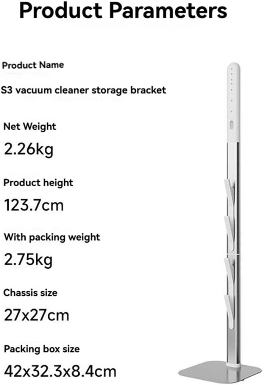ABFI Aluminum Vacuum Cleaner Bracket ， Compatible For Dyson ， V7/V8/V10/V11/V15/SV10/SV12/V10silm/V12silm Organizer Stand
