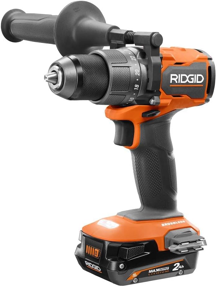 18V BRUSHLESS Cordless 2-Tool Combo KIT with Drill/Driver, Impact Driver, 2 Batteries, 18V C