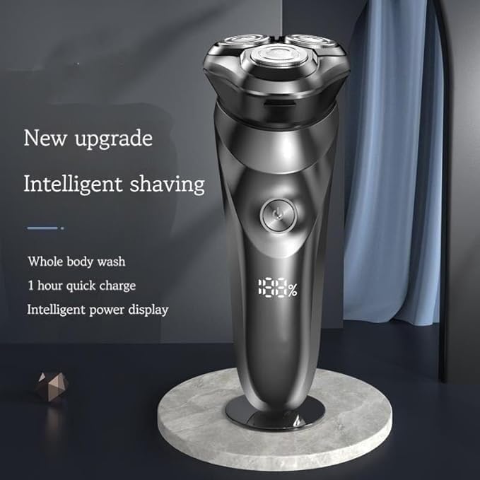Electric Razor for Men, Electric Shaver Razor Men's Electric Machine Trimmer Electric Shaver for Men Body Wash Beard Shaver