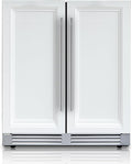 Ca'Lefort 30 Inch Panel Ready Wine and Beverage Refrigerator - 80 Can and 33 Bottle Wine Fridge Dual Zone 36-72°F Built in Cooler, 6.0 cu.ft Refrigerator Perfect for Home/Kitchen(Panels Not Included)