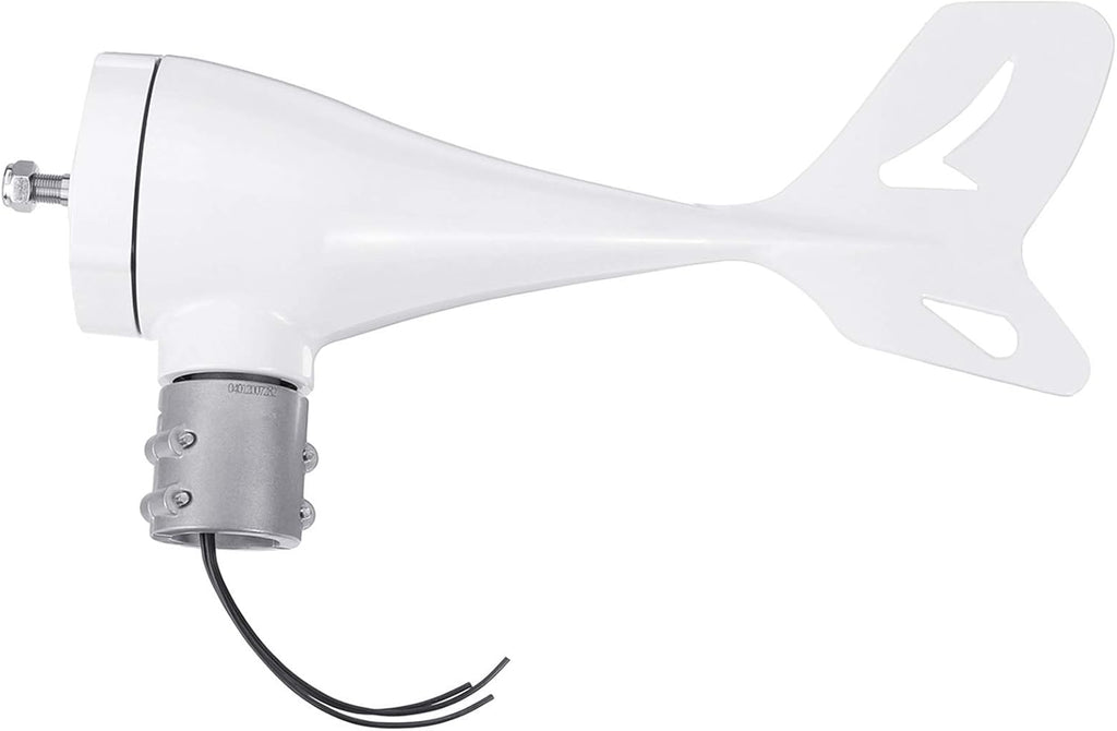 New Energy Wind Generator 3000W 12V 24V 48V Wind Turbine 8 Blades with Controller Wind Turbine Generator Suitable for Patio Outdoor(White)