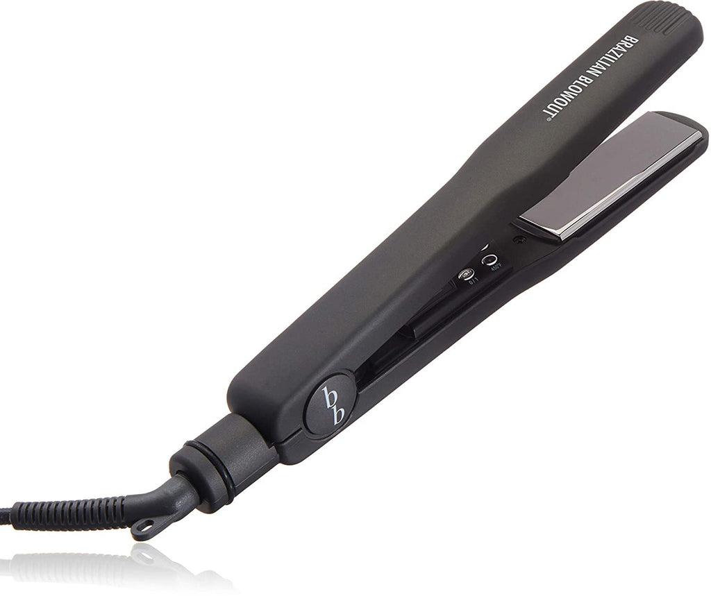 Brazilian Blowout 1 1/4' 450° Titanium Flat Iron for Frizzy Hair
