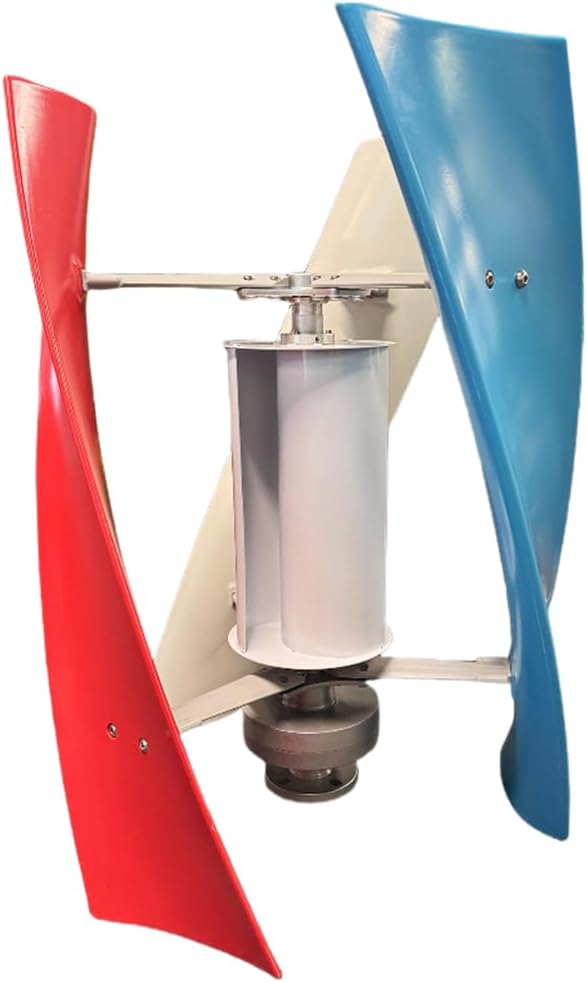 48v,HYZHANHONG 12000W Low Noise Vertical Wind Turbine, 24V 48V220V Magnetic Portable Levitation Upright Wind Generator for Home Ship(With 3000W Inverter)