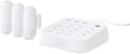 Arlo Home Security System - Wired Keypad Sensor Hub, (3) 8-in-1 Sensors, 24/7 Professional Monitoring- No Contract Required, DIY Installation, Alarm System for Home Security – SS1201, White