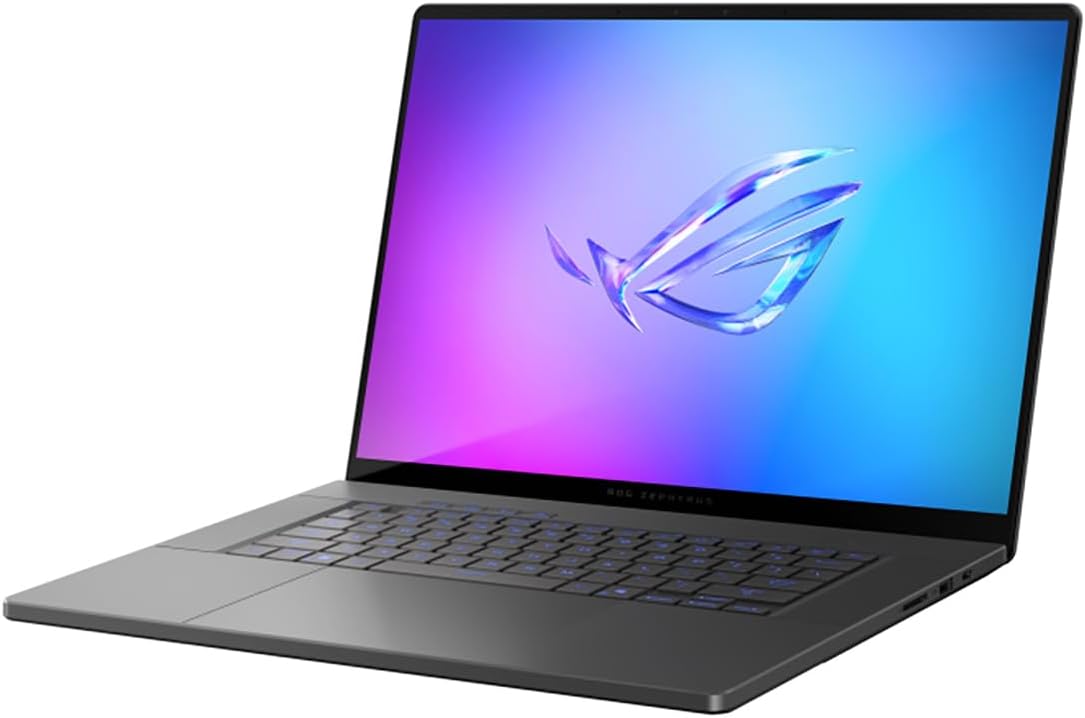 ASUS ROG Zephyrus G16 GU605 16' WQXGA 240Hz OLED Gaming Laptop, Intel Core Ultra 9 285H 2.9GHz, 32GB RAM, 2TB SSD, NVIDIA GeForce RTX 5070 Ti 12GB, Windows 11 Pro, Black