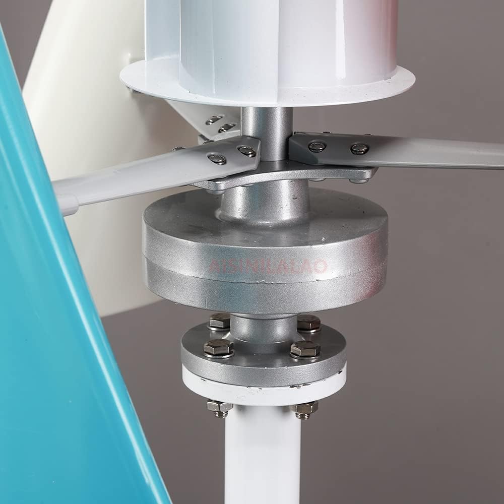 Vertical Maglev Wind Turbine Generator,3000W 220V with MPPT Controller Noiseless Wind Turbine Generator 3 Blades Suitable for Factory Power Generation