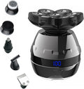 Head Shaver for Men, 6 in 1 Electric Shaver 6 Head Razor Electric Bald Machine Beard Razor Full Body Wash Wet & Dry