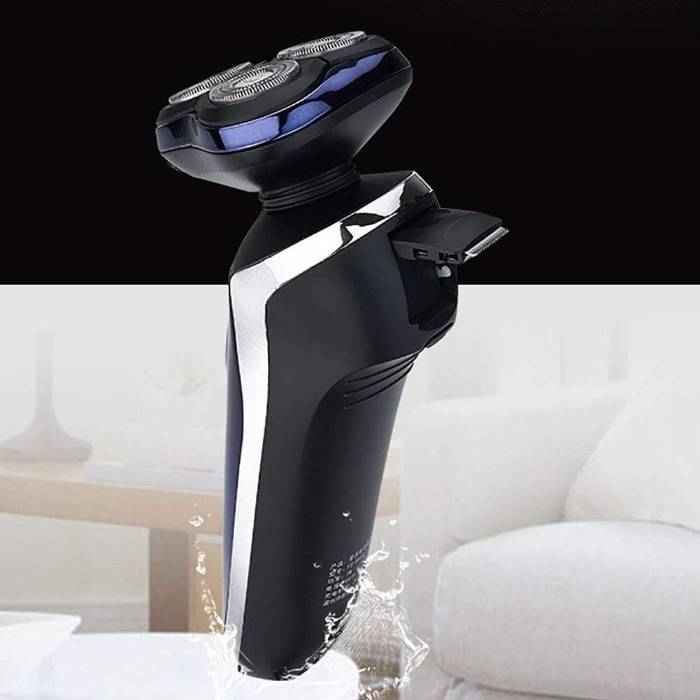 Electric Shavers,Rechargeable Wet/Dry Electric Shaver with Trimmer Attachment,Multifunctional Shaver LCD Full Body Washing Electric Shaver Men Shaver Rechargeable Home Barber Kit