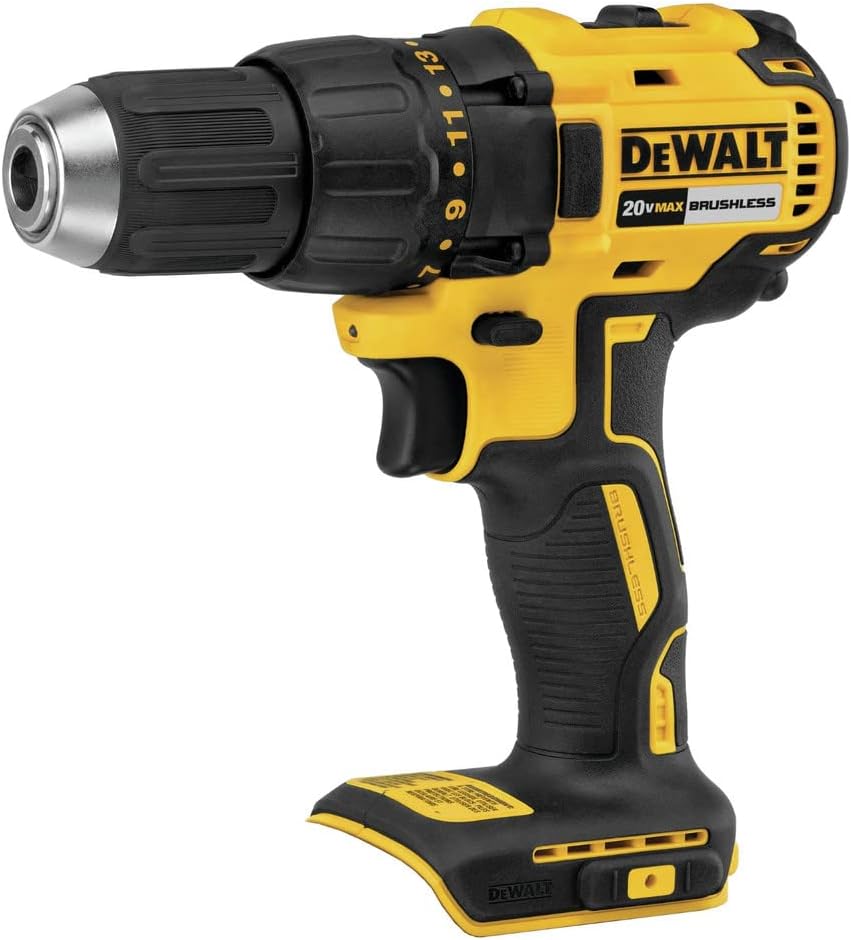 DEWALT 20V MAX* Brushless Cordless Circular Saw and Drill Combo Kit with DEWALT POWERSTACK™ Compact Batteries (DCK239E2)