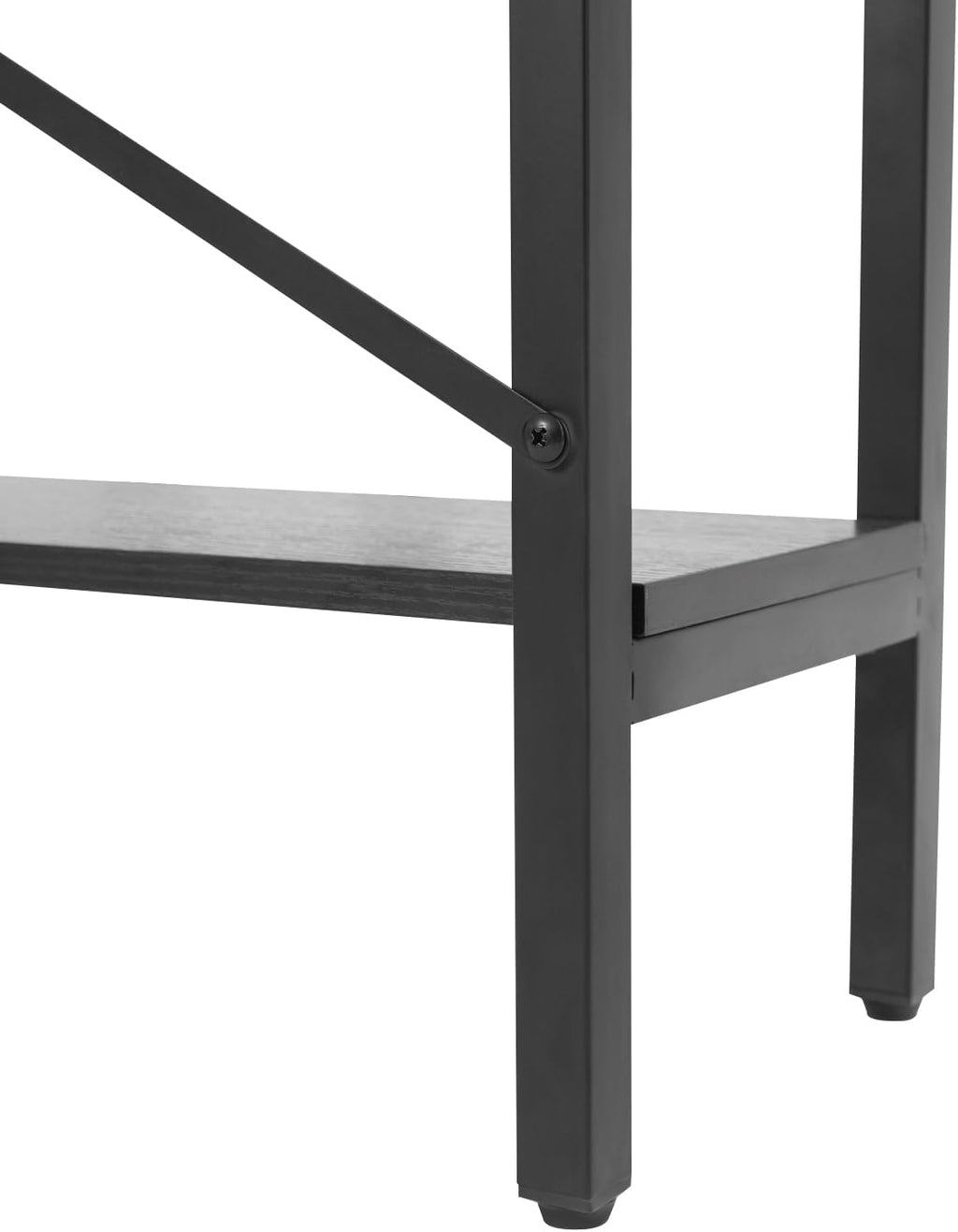 Corner Small Desk for Small Space, 29.5'*29.5'*60' Corner Computer Desk with USB Ports Triangle Gaming Desk with with RGB LED Lighting for Home Office, Living Room, Bedroom (Black)